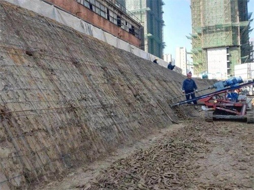 鱼台建筑边坡支护